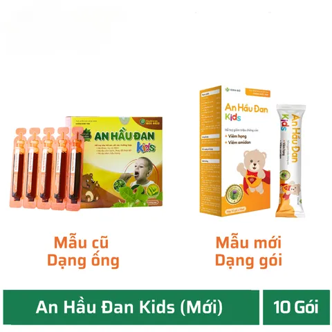 Siro Uống An Hầu Đan Kids - 1 Hộp - Hỗ Trợ Trẻ Bổ Phế, Giảm Ho, Long Đờm 