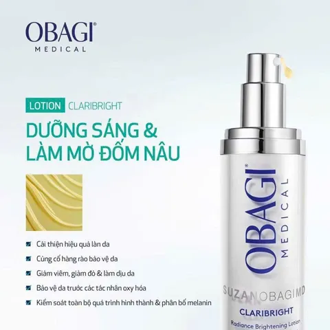 Obagi Lotion dưỡng sáng và mờ thâm nám SUZANOBAGIMD® Claribright-Chính hãng nhập khẩu Thương Hiệu Mỹ