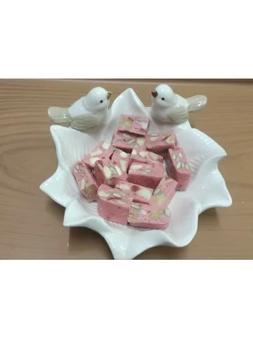 Kẹo nougat vị dâu ít ngọt