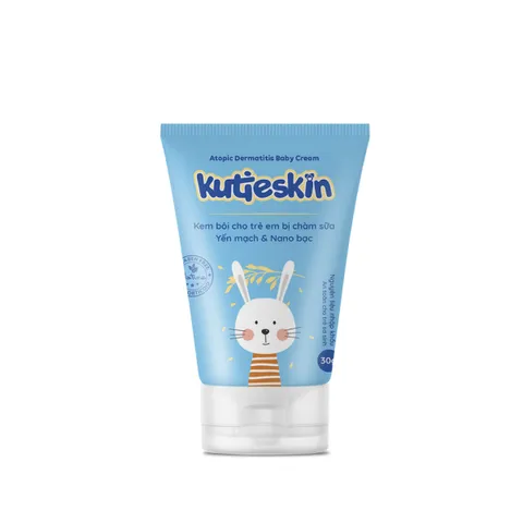 Kem chàm sữa cho bé Kutieskin giảm ngứa nhanh, dịu mẩn đỏ, cải thiện da bong tróc nứt nẻ- Tuýp 30gr