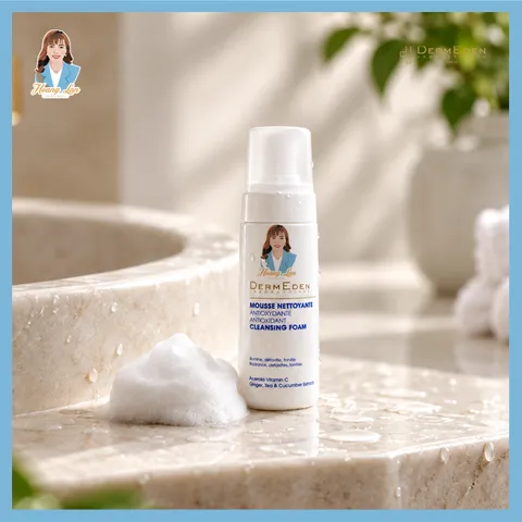 Sữa rửa mặt chống oxy hóa dạng bọt DermEden Antioxydante Cleansing Foam 150ml 739605