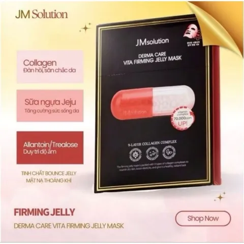 mặt nạ dưỡng da JM solution Mack firming đỏ , vàng, xanh lá