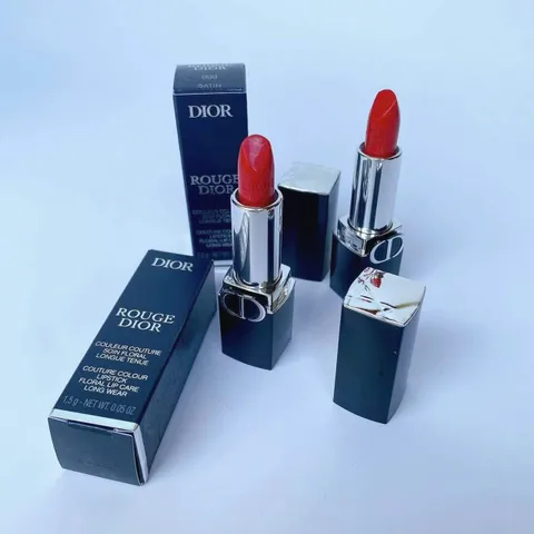 💄 Son Dior 999 Rouge Satin Mini 1.5g Chính Hãng - Son Thỏi Đỏ Cổ Điển Cao Cấp