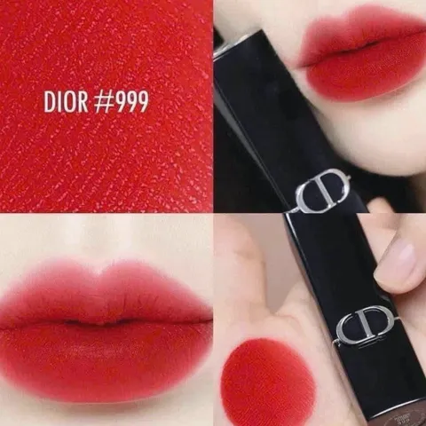 💄 Son Dior 999 Rouge Satin Mini 1.5g Chính Hãng - Son Thỏi Đỏ Cổ Điển Cao Cấp