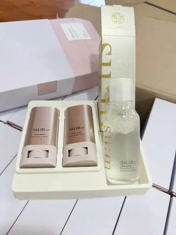 ☀️ Set chống nắng Su:m37 Sun-away Velvet Sun Stick bảo vệ da, giao nhanh 2h