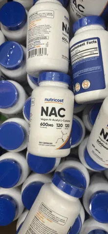 Viên uống bổ phổi, thải độc gan NAC Nutricost của Mỹ, giúp long đờm, ngừa viêm phổi, gan nhiễm mỡ