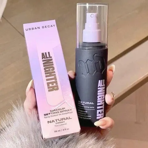 Xịt khoá nền Urban Decay All Nighter tím 15ml giữ lớp makeup bền lâu 💸 Giá rẻ chốt ngay!