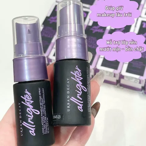 Xịt khoá nền Urban Decay All Nighter tím 15ml giữ lớp makeup bền lâu 💸 Giá rẻ chốt ngay!