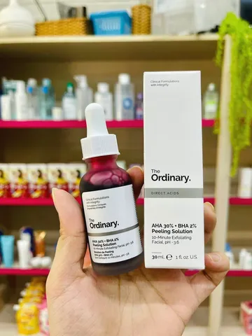The Ordinary AHA 30% + BHA 2% Peeling Solution tẩy da chết 30ml ⚡ Giá rẻ, săn ngay!