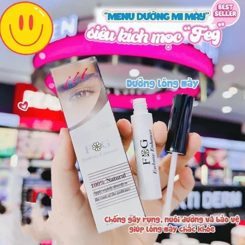 Feg dưỡng mày giúp mọc mày dày đen tự nhiên 3ml 🏷️ Giá sốc, rẻ hơn sàn khác