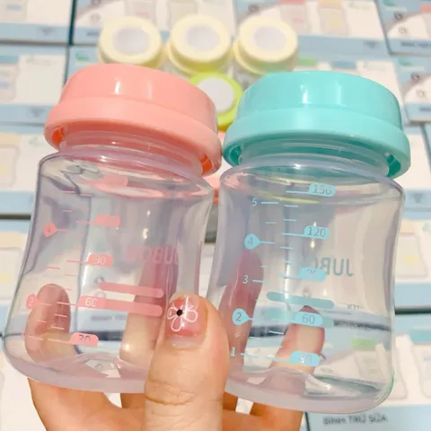 XẢ KHO Bộ 3 bình trữ sữa Jubon cổ rộng 150ml, nhựa PP cao cấp không chứa BPA an toàn bé cho bé