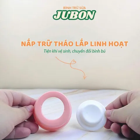 XẢ KHO Bộ 3 bình trữ sữa Jubon cổ rộng 150ml, nhựa PP cao cấp không chứa BPA an toàn bé cho bé