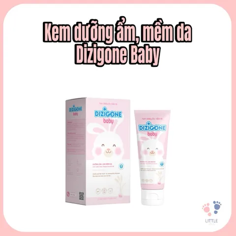 Kem dưỡng ẩm DIZIGONE Baby 30g giảm khô da, nứt nẻ, bong tróc, phục hồi và bảo vệ da cho bé