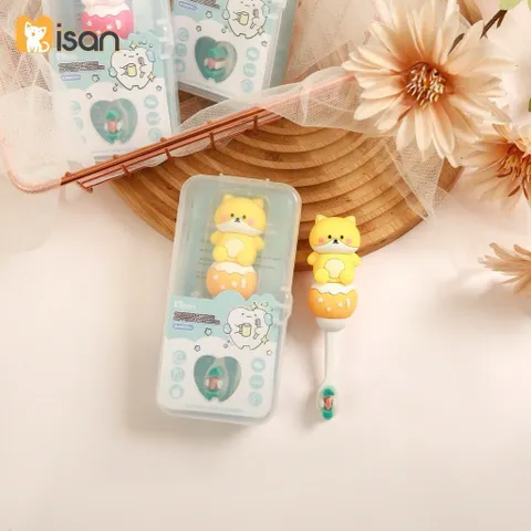 BÀN CHẢI ĐÁNH RĂNG LÔNG MỀM MISAN CÓ HỘP ĐỰNG CHO BÉ TỪ 1 TUỔI TRỞ LÊN