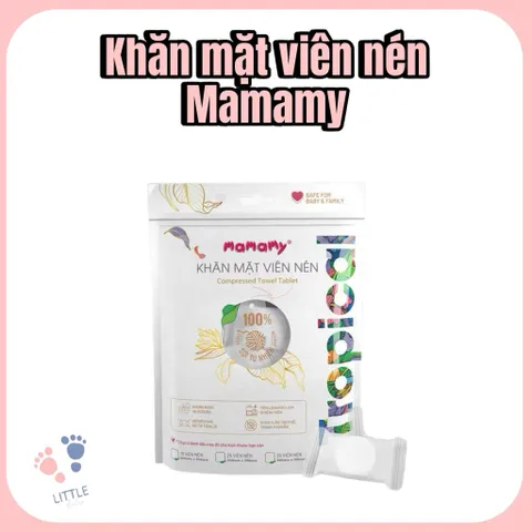 Khăn Rửa Mặt Viên Nén Mamamy Hàn Quốc – Khăn Nén Du Lịch Tiện Lợi