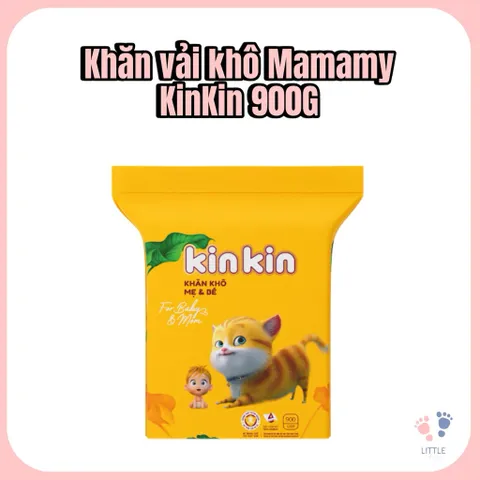 Khăn Vải Khô Mamamy Kinkin 900g – Khăn Khô Đa Năng Cho Bé