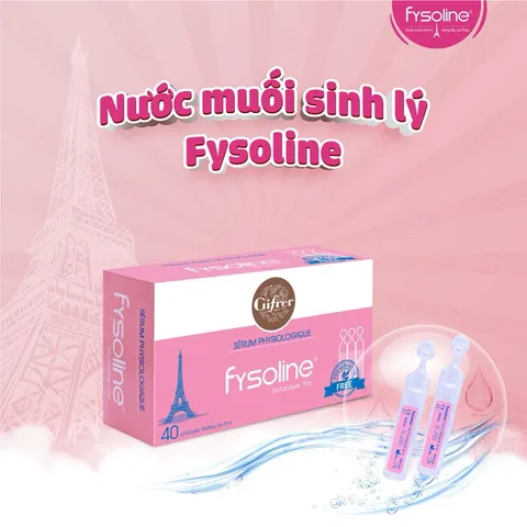 Nước Muối Sinh Lý Fysoline Pháp Cho Trẻ Sơ Sinh – Rửa Mũi, Vệ Sinh Mắt