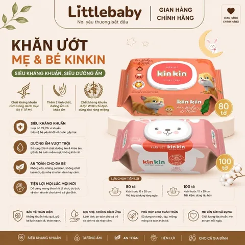 Khăn Ướt Mamamy KinKin Không Mùi