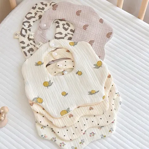 Yếm Xô Hình Hoa Hàn Quốc Cho Bé Siêu Xinh