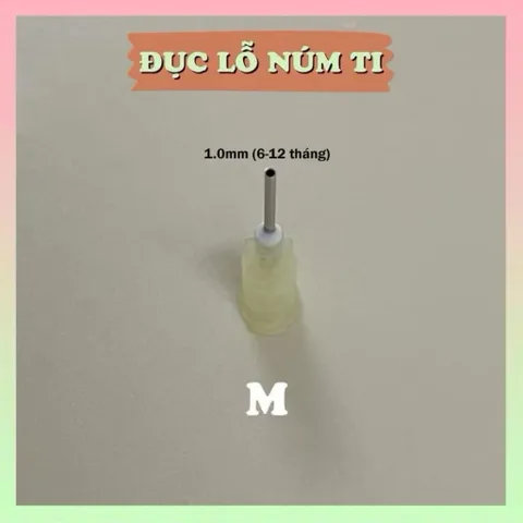 Đục lỗ núm ti bình sữa cho bé, dùng cho mọi loại núm ti, giúp sữa chảy nhanh hơn