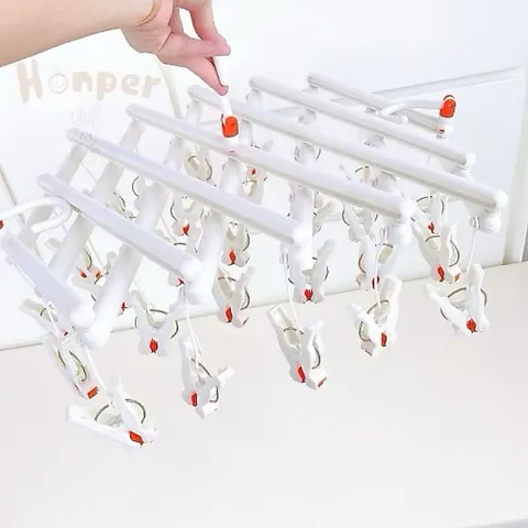 Móc giàn gấp gọn Honper siêu tiện dụng