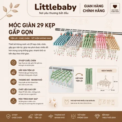 Móc giàn gấp gọn Honper siêu tiện dụng