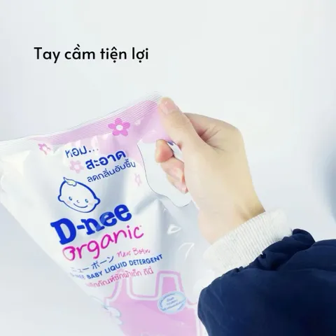 Nước Giặt Xả D-nee Baby Liquid Detergent Túi 1300 ml - 3600ml Thái Lan – Giặt Quần Áo Trẻ Em, Hương Thơm Dịu Nhẹ