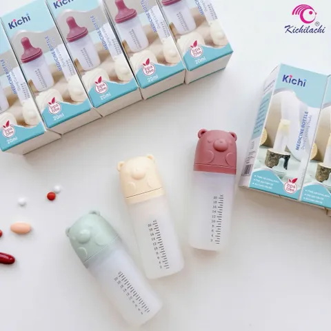 Dụng cụ uống siro kichilachi cho bé siêu mềm
