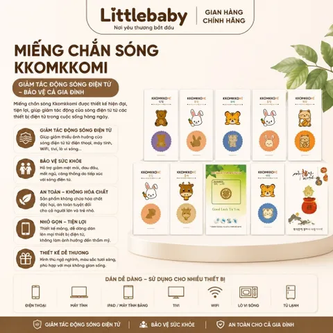 Miếng chắn sóng điện thoại Hàn Quốc bảo vệ an toàn cho bé