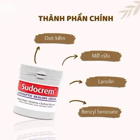 Kem Hăm Tã Trẻ Em Sudo Cream