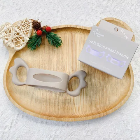 Tay cầm bình silicon kèm hộp, vừa hầu hêt với mọi loại bình