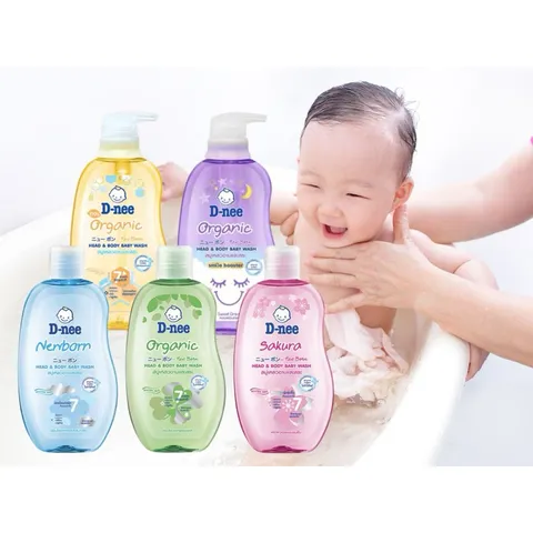 Sữa Tắm Gội 2in1 Dnee Cho Bé – Sữa Tắm Gội Trẻ Sơ Sinh Thái Lan