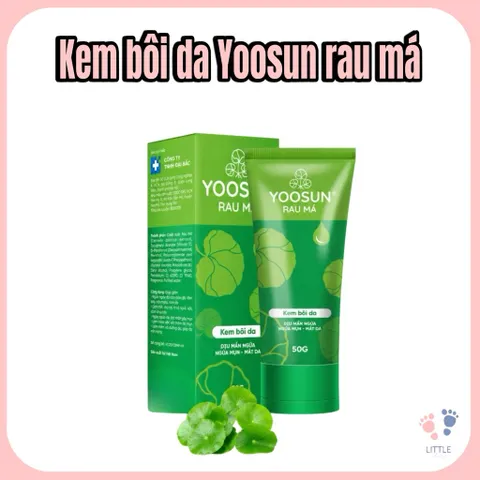 Kem bôi da Yoosun rau má 50G - Giúp làm dịu mẩn ngứa, ngừa rôm sẩy, dưỡng ẩm và làm mát da