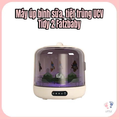 Máy úp bình sữa, tiệt trùng UVC, sấy khô và bảo quản Tidy 2