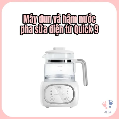Máy đun và hâm nước pha sữa điện tử Quick 9