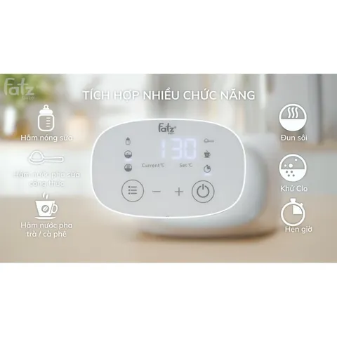 Máy đun và hâm nước pha sữa điện tử Quick 9