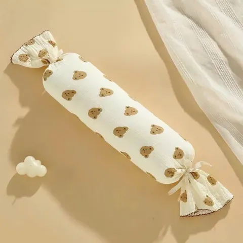 Gối Chặn Tay Cho Bé Sơ Sinh – Gối Ôm Cotton Mềm Mại Chống Giật Mình, Thoáng Khí, Nhiều Họa Tiết Dễ Thương