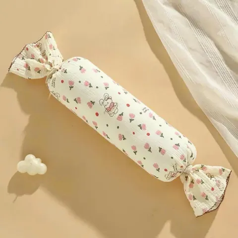 Gối Chặn Tay Cho Bé Sơ Sinh – Gối Ôm Cotton Mềm Mại Chống Giật Mình, Thoáng Khí, Nhiều Họa Tiết Dễ Thương