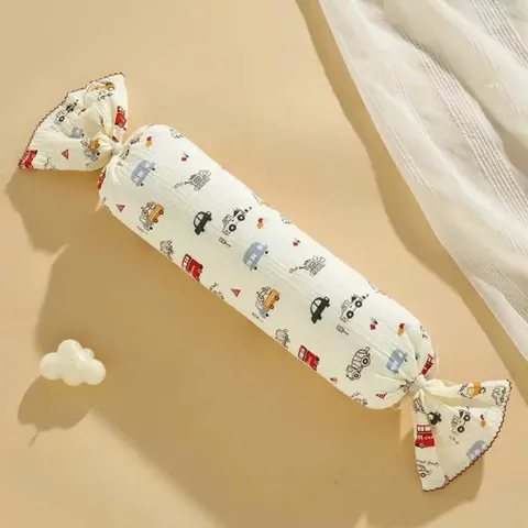 Gối Chặn Tay Cho Bé Sơ Sinh – Gối Ôm Cotton Mềm Mại Chống Giật Mình, Thoáng Khí, Nhiều Họa Tiết Dễ Thương