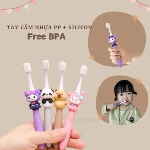 Bàn chải đánh răng Honper siêu mềm cho bé