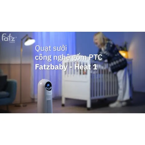 Quạt sưởi công nghệ gốm PTC Fatzbaby- Heat 1