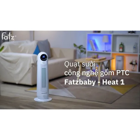 Quạt sưởi công nghệ gốm PTC Fatzbaby- Heat 1