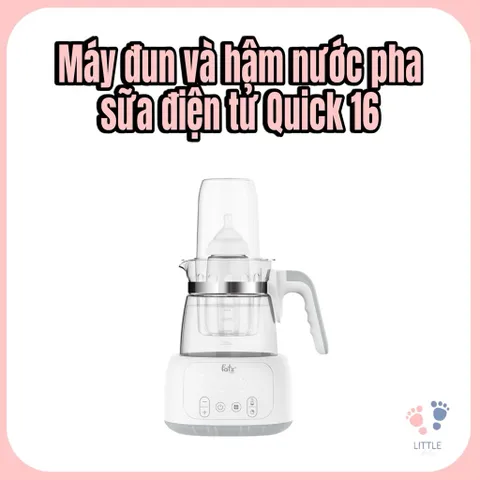 Máy đun và hâm nước pha sữa điện tử Quick 16