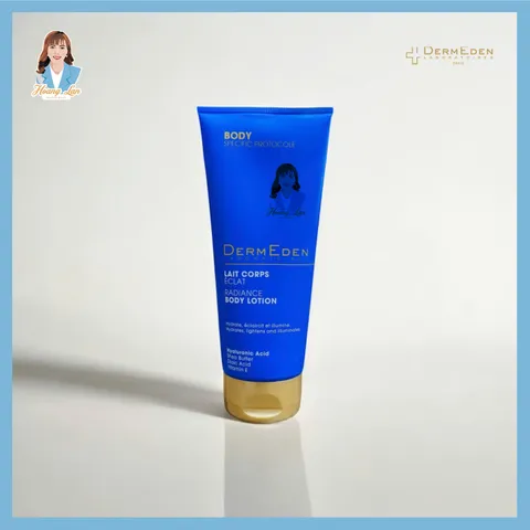 Kem dưỡng thể sáng da toàn thân Pháp DermEden Specific Protocole Radiance Body Lotion 200ml 739472