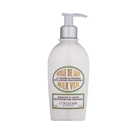  (NK chính hãng) (Auth Nhập Khẩu) Sữa Dưỡng Thể Hạnh Nhân L'Occitane Almond Milk Veil 240ml - Cung Cấp Độ Ẩm Tự Nhiên