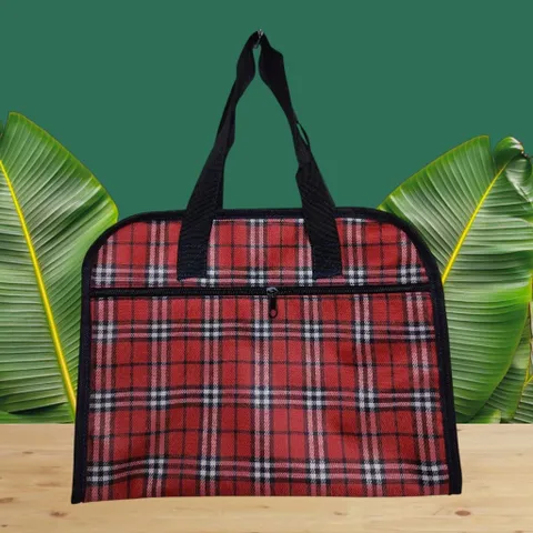 [HÀNG CÓ SẴN] Túi góc bầu hai ngăn có lưới đựng nước (30x24x14)