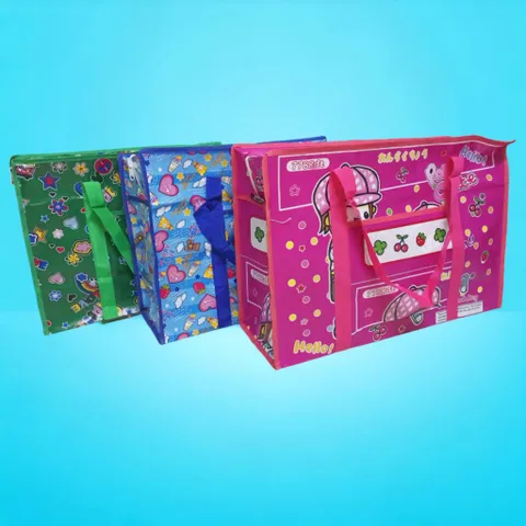 [HÀNG CÓ SẴN] Túi bạt đựng quần áo hoặc đồ gia dụng 2 ngăn (48x35x20)