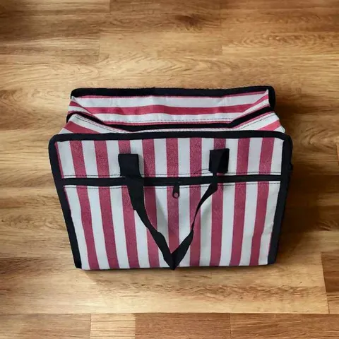 [B30][Size trung] Túi xách có quai 2 ngăn có dây kéo siêu bền (30x25x14)