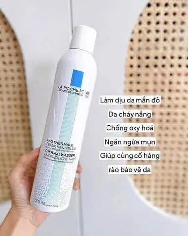 Xịt khoáng La Roche-Posay Thermal Spring Water 300ml Chính Hãng Làm Dịu Cấp Ẩm Cho Da Nhạy Cảm