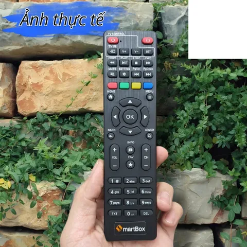 REMOTE ĐIỀU KHIỂN ĐA NĂNG CHO SMART BOX – PHÍM MỀM, NHẠY, ỔN ĐỊNH